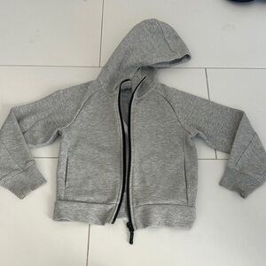 Uniqlo Light Gray Kids Hoodie 5/6